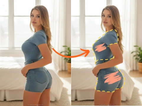 Giyim ve Nesne Kaldırma için Görüntüden AI Sihirli Silgi